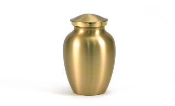 Classic Pet Urn - Brass Image